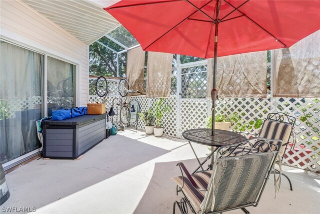 view of patio / terrace