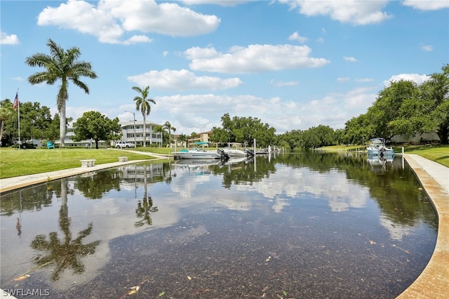 property view of water