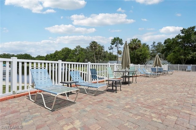 view of patio