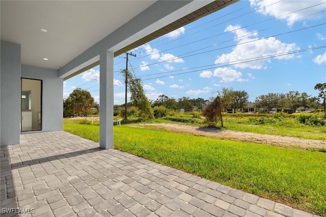 view of patio