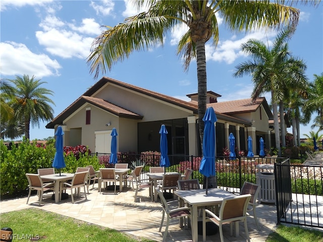 view of patio