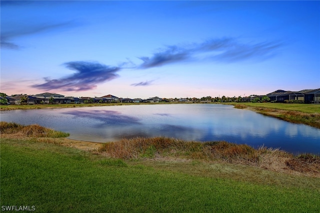 property view of water