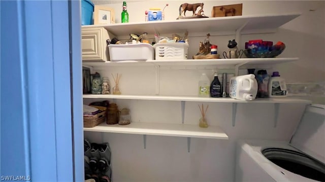 view of pantry