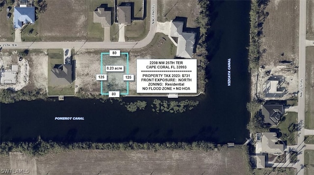 2208 NW 25th Ter, Cape Coral FL, 33993 land for sale