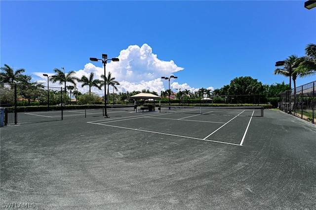 view of sport court