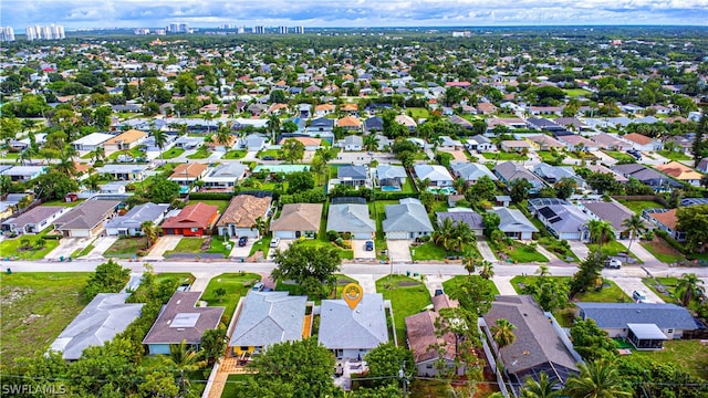 view of aerial view