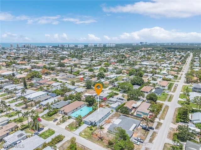 689 101st Ave N, Naples, FL 34108 - aerial view of property and surrounding area featuring nearby urban area