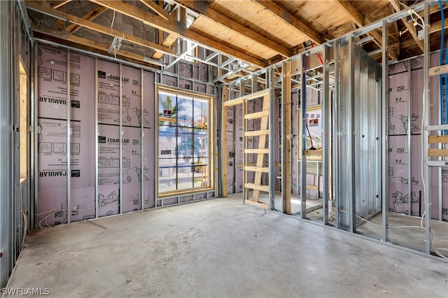 miscellaneous room featuring concrete floors