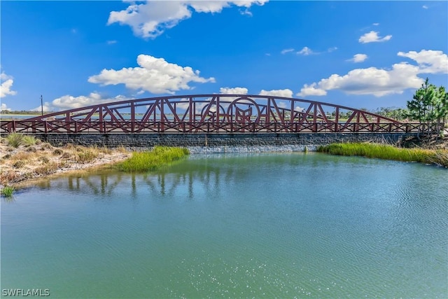 43030 Greenway Blvd Unit 412, Punta Gorda, FL 33982 - water view featuring a notable bridge