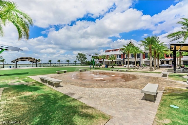 43030 Greenway Blvd Unit 412, Punta Gorda, FL 33982 - view of home's community with a lawn