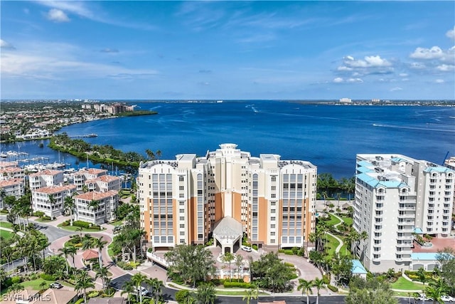 14270 Royal Harbour Ct Unit 1122, Fort Myers, FL 33908 - bird's eye view of a large body of water and apartment complex / building
