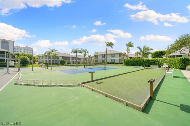 view of sport court