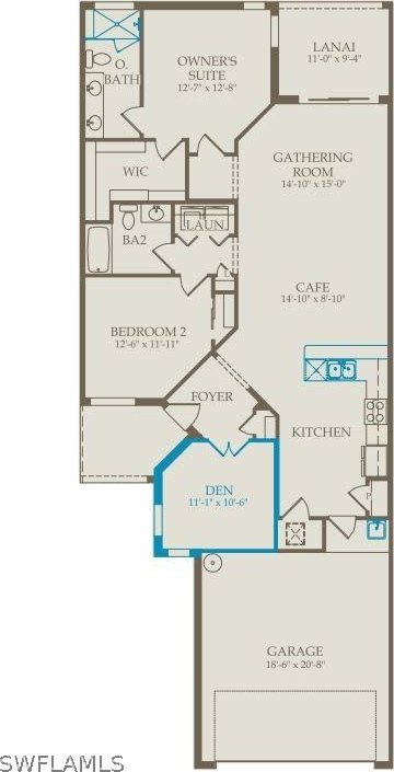 view of layout