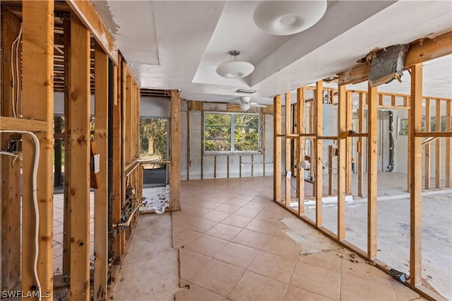 miscellaneous room with tile patterned flooring