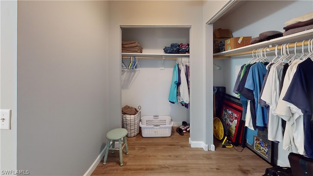 view of closet