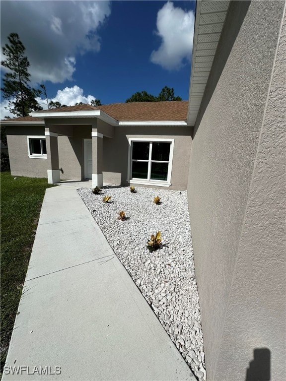 exterior space featuring a patio area