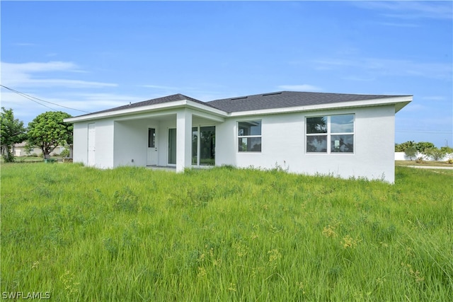 view of rear view of house