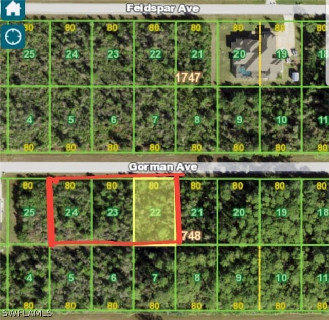 13189 Gorman Ave, Port Charlotte FL, 33981 land for sale