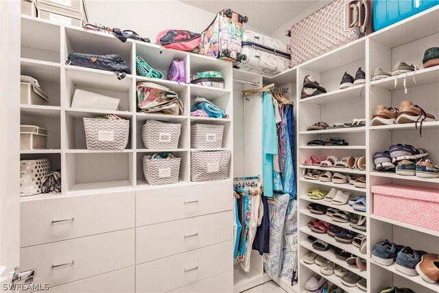 view of spacious closet