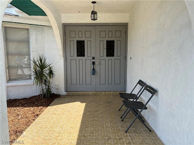 view of entrance to property