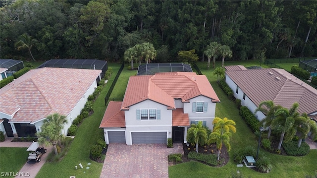 aerial view