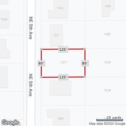 1317 NE 5th Ave, Cape Coral FL, 33909 land for sale