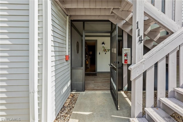 view of property entrance