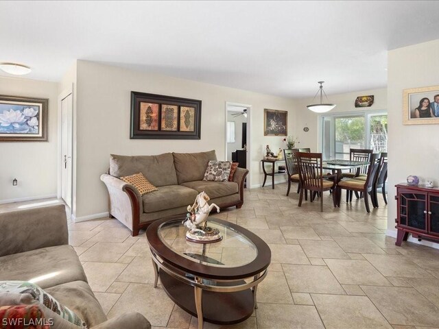 view of living room