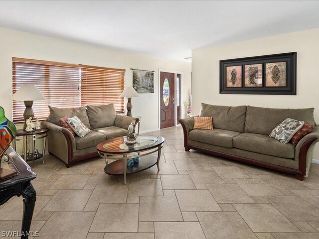 view of living room