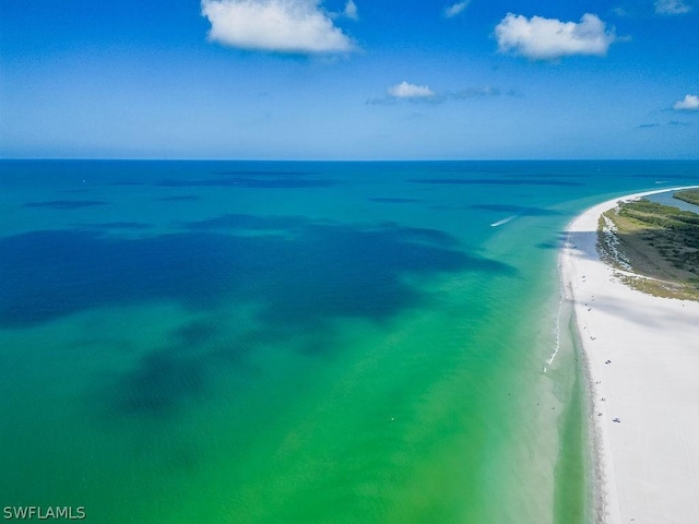 water view with a beach view