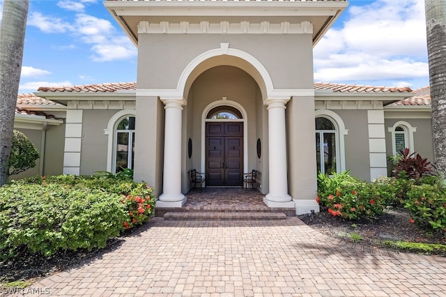 view of entrance to property