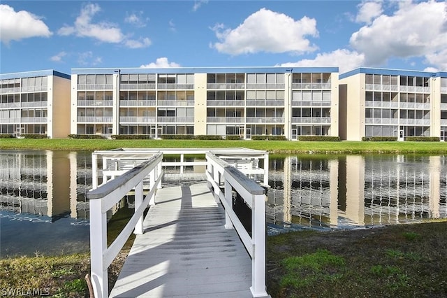 14931 Park Lake Dr Unit 109, Fort Myers, FL 33919 - dock area with a water view