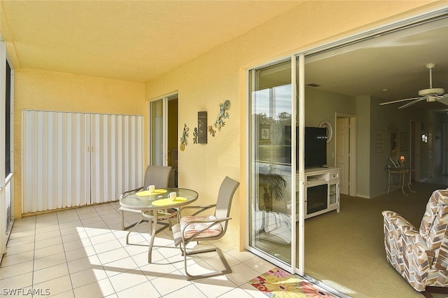 14931 Park Lake Dr Unit 109, Fort Myers, FL 33919 - balcony featuring ceiling fan