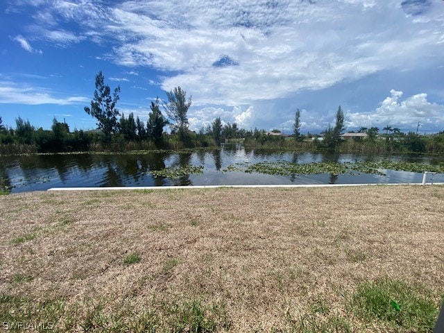 view of water feature