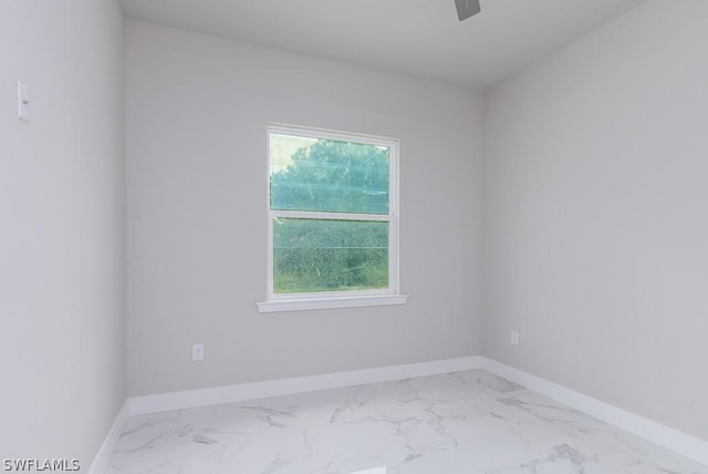 unfurnished room with a wealth of natural light