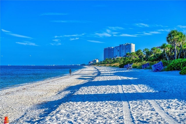 5550 Heron Point Dr Unit 1503, Naples, FL 34108 - water view with local beach