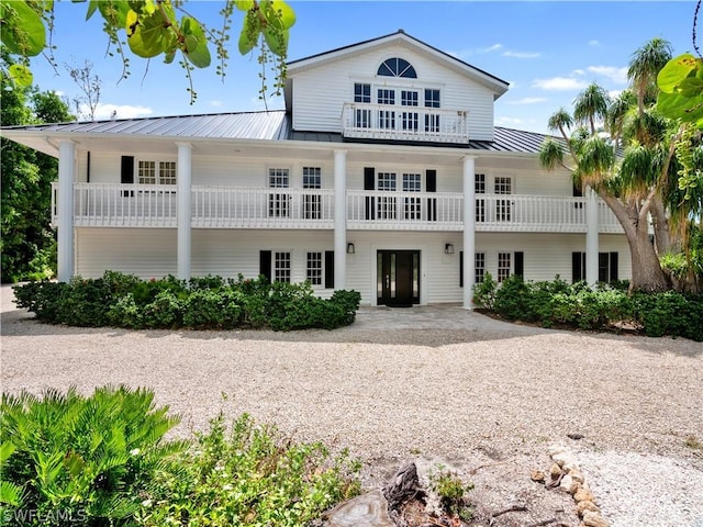 view of rear view of property