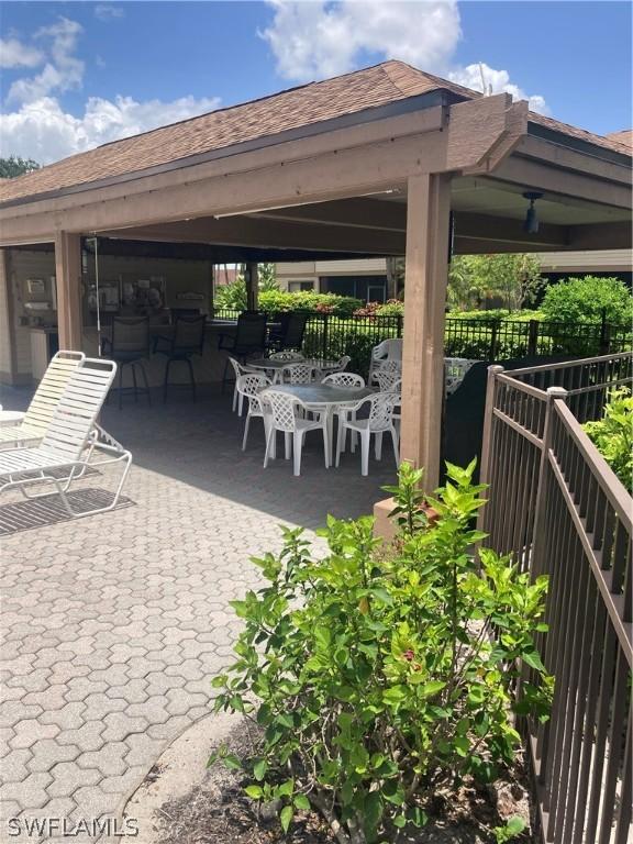 64 4th St Unit B201, Bonita Springs, FL 34134 - view of patio / terrace