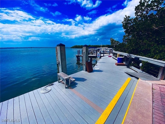 3357 Wildwood Lake Cir, Bonita Springs, FL 34134 - view of dock featuring a water view