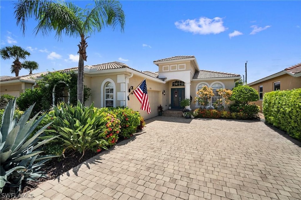 view of mediterranean / spanish home