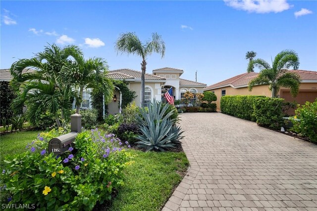 view of mediterranean / spanish house