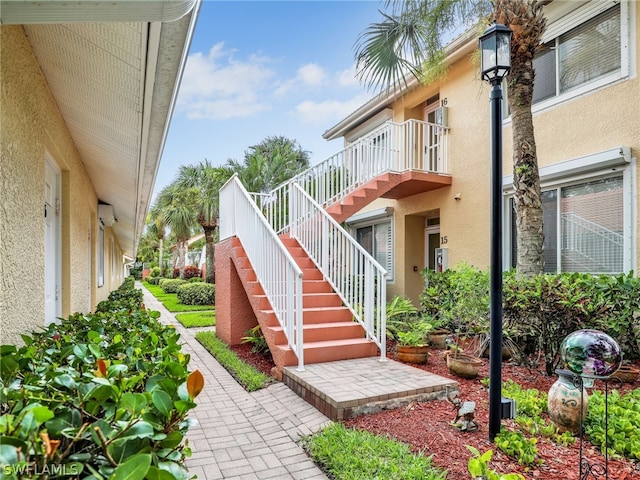 surrounding community featuring stairs