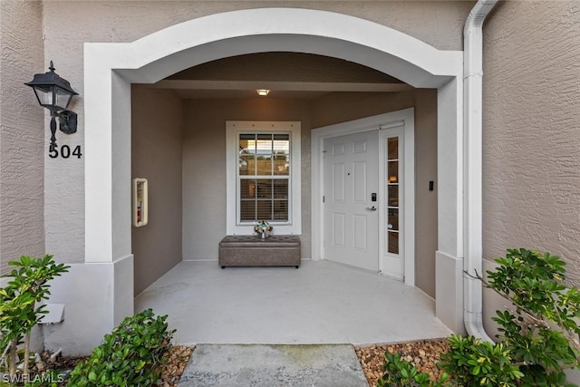 view of property entrance