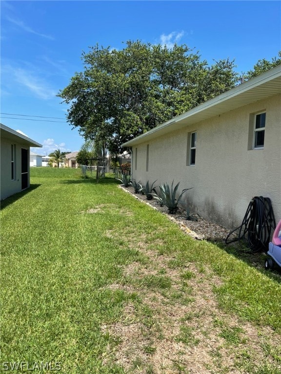 view of yard