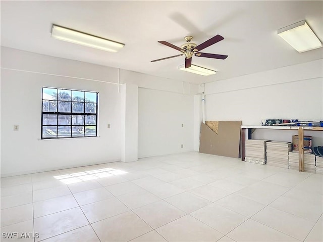 24313 Pirate Harbor Blvd, Punta Gorda, FL 33955 - unfurnished room featuring a ceiling fan and light tile patterned flooring