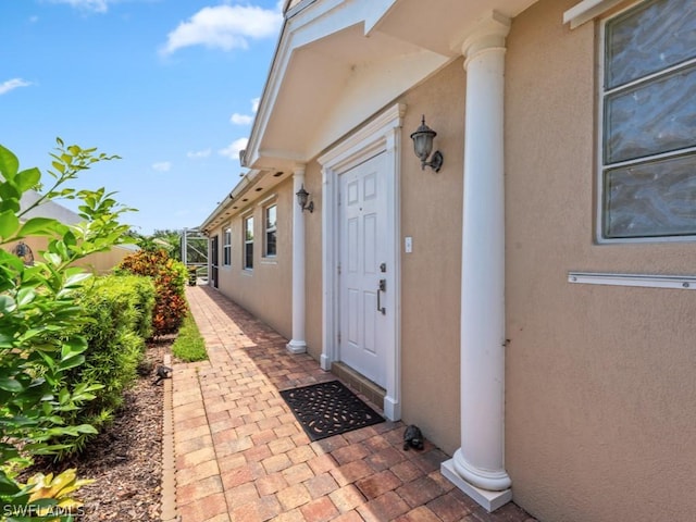 view of property entrance