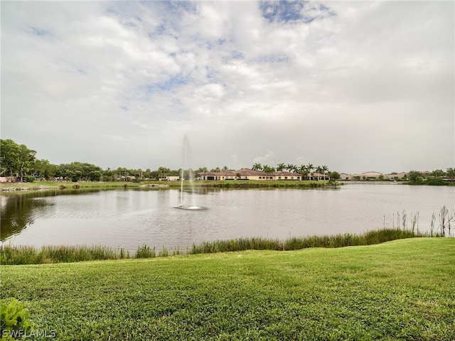 property view of water