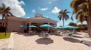 view of community with a patio area