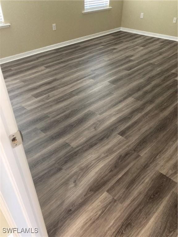 interior details with wood-type flooring