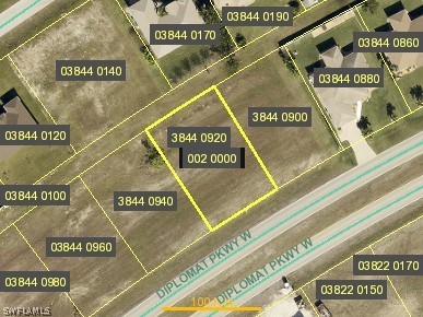 2029 Diplomat Pkwy W, Cape Coral FL, 33993 land for sale